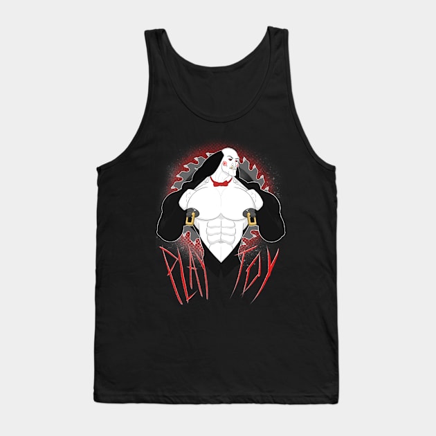 Big, Beefin’ Puppet Tiddy Tank Top by RoadkillReaper